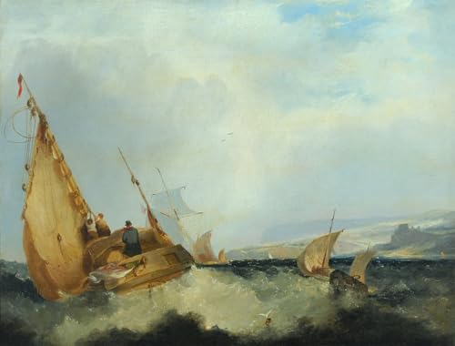 Toile Expédition au large de l'île de Wight Sell Cotman pour décoration de bureau élégante