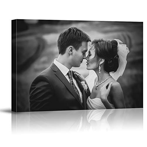 SIGNFORD Custom Canvas Prints with Your Wedding Photos, Personalized Canvas Pictures Wall Art Framed Digitally Printed - 8
