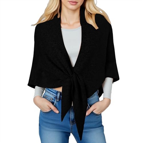 Shawl Wraps for Women Pashmina Knitted Shawls Wraps Cardigan Cape Wool Cashmere Shoulder Top Sweater Shawl Scarf4