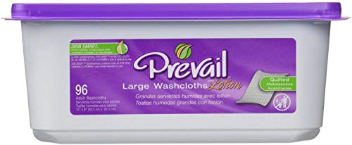 Prevail Premium Washcloths 96Ct Tub (by The Each)