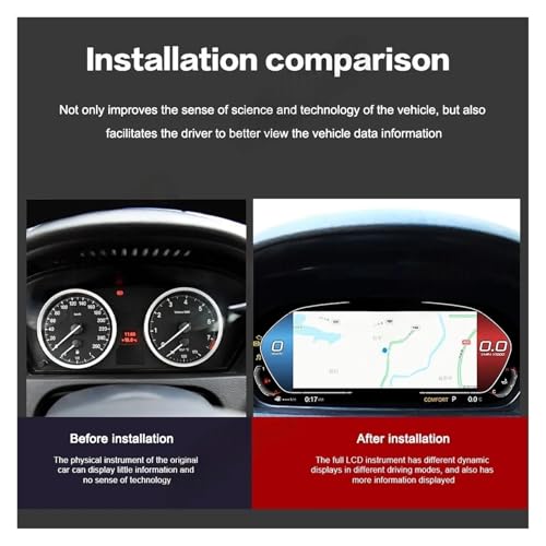 Cabina virtual para BMW E70 que soluciona el desgaste del cuadro analógico clásico 5
