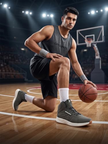 Image of OFF LIMITS Men's Hangman Big and Tall Outdoor Shoes, Sports Shoes, Specially Developed for Plus Size, Big Feet & Big Size, UK-12-14
