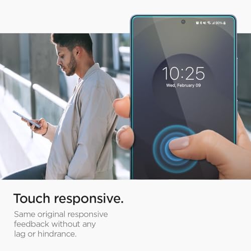 Image of Uyiton By SHILD 2-Pack Screen Protector for Samsung Galaxy S25 Ultra (6.9 inch) - 9H+ Hardness HD Tempered Glass with Easy Installation Tray, Ultra-Fit, Case Friendly