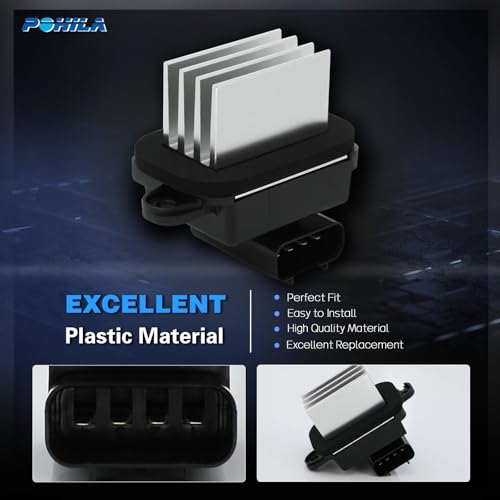 Image of HVAC Heater Blower Motor Fan Resistor 27151ZQ00A Replacement for Nissan Infiniti QX56 QX80 Armada Quest Replace# 27151-ZT00A 27151-ZM70A 27151-ZQ00A RU792 JA1808 4P1686