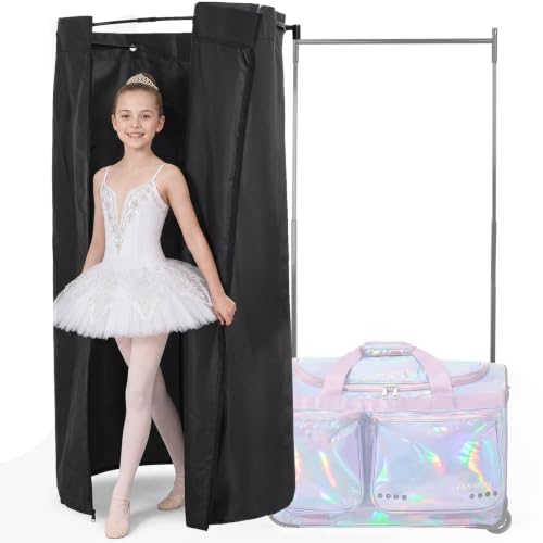 Fanwoli Changing Room System for Dance Bag with Rack, Anti-Tilt, 3rd Gen