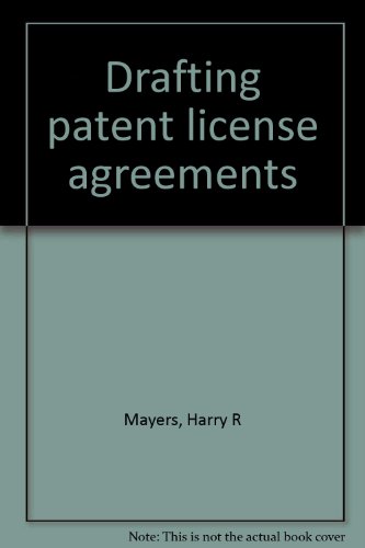 Drafting patent license agreements