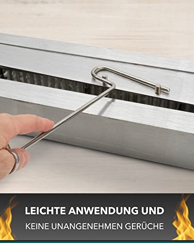 Camera di combustione per bioetanolo in acciaio