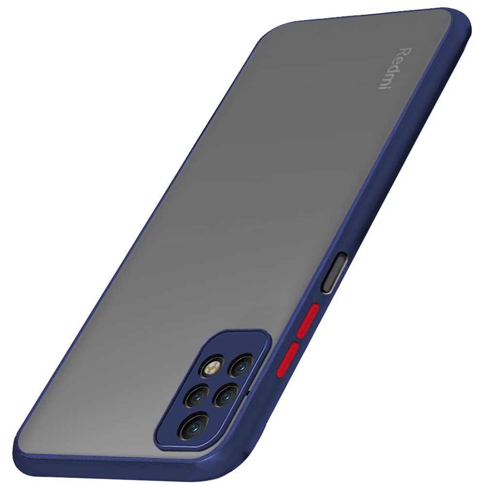 TheGiftKart Translucent Back Case Cover for Mi Redmi Note 11 Pro/Pro Plus 5G | Smoked Matte Back | 360 Degree Protection | Hard Back Case for Redmi Note 11 Pro/Pro Plus (PC & TPU, Blue Bumper) (B09VH9J4WB) Amazon Price History, Amazon Price Tracker