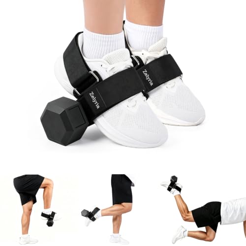 Image of Dumbbell Foot Attachment for Leg & Tibialis Strength Training at Home | Turn your dumbbell into a lower-body trainer for tib raises, leg curls, extensions and more-no bulky machines needed