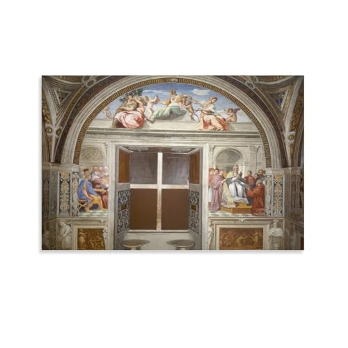 Poster Cardinal Raphael vertus théologiques impression art de qualité