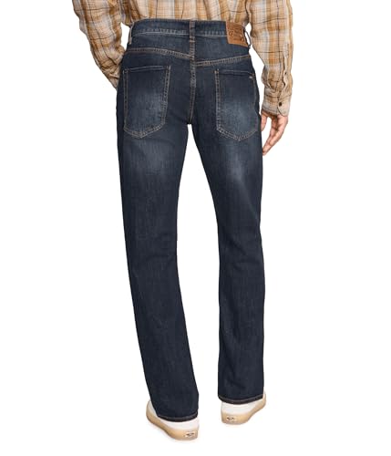 Image of Volcom Men's Solver Stretch Denim Jeans-Modern Fit Pant