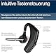 Poly Voyager Legend 50-M UC Bluetooth-Headset – NoiseBlockAI, WindSmart, Smart-Sensor, 10 Stunden Akkulaufzeit, Geräuschunterdrückung, Ladeetui, Schwarz