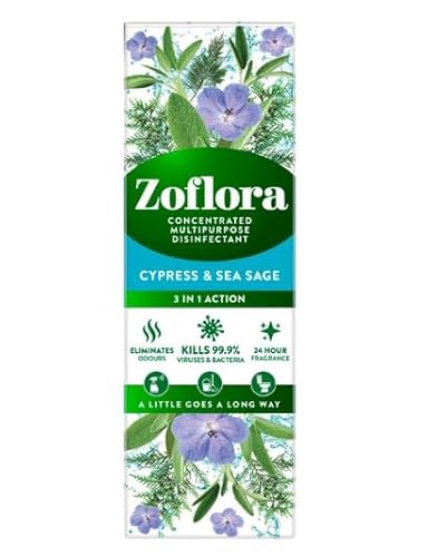 Zoflora Cypress & Sea Sage Disinfectant Concentrate 250ml
