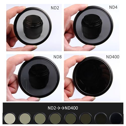 Filtre variable ND2-ND400 pour objectif photo de 40 à 82 mm - 4