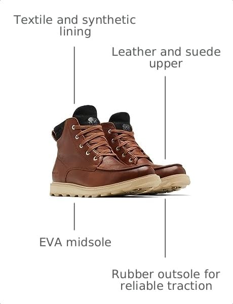 Image of SOREL Men's Madson ll Moc Toe Waterproof Boot