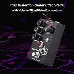 Jemora Fuzz Distortion Pédale d’effet Guitare Commutateur 4 Modes et Commandes de Volume/Filtre/Distorsion Compact Portable Digital Distortion Guitar Effect Processor Effect Processor for - Les Beatles, Paul McCartney, John Lennon, RIngo Starr, George Harrison Jemora Fuzz Distortion Pédale d'effet Guitare Commutateur 4 Modes et Commandes de Volume/Filtre/Distorsion Compact Portable Digital Distortion Guitar Effect Processor Effect Processor for – Image 6