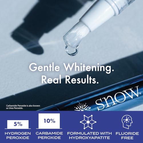 Image of SNOW Sensitive Overnight Teeth Whitening Pen | Hydroxyapatite | Gradual Whitening for Sensitive Teeth | Designed for Sensitive Teeth Formulated with Potassium Nitrate | 1 Wand, 2ml