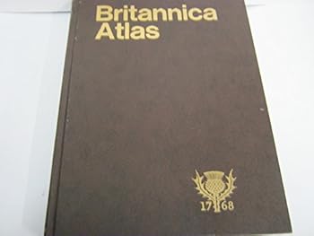 Hardcover Britannica atlas Book