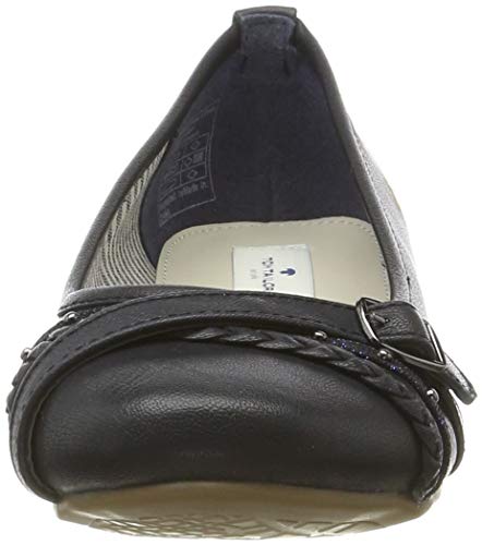 TOM TAILOR 695201030, Ballerine Punta Chiusa Donna...