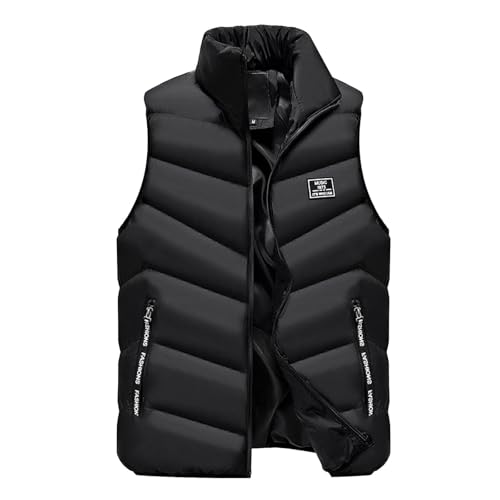 Chaleco de invierno para exteriores de hombre acolchado estilo casual