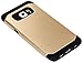 ISEE Galaxy S6 Edge Plus, Case (TM) Luxury Tuff Super Armor Hybrid Dual Layer Protective Cover for Samsung Galaxy S6 Edge Plus (EdgePlus-Tuff Armor) (Gold)