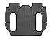 WeatherTech Custom Fit FloorLiners for Tesla Model X - 2nd/3rd Row (448694), Black