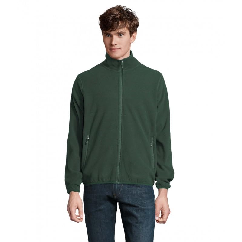 Veste micropolaire zippée SOL'S Factor Men grande taille 2XL contre le froid