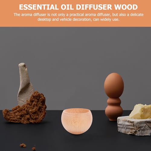 Difusor de aromas madera natural para auto y hogar miniatura 6