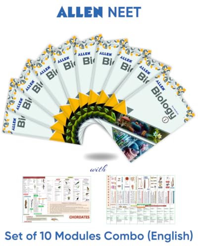 ALLEN BIOLOGY NEET-UG Study Material Package for 11th, 12th & 12t...