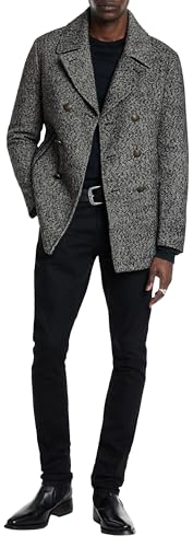 John Varvatos Men's Harden Peacoat3
