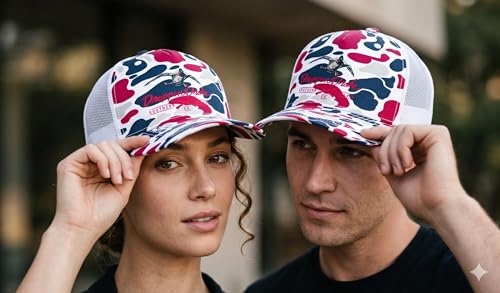 Image of Mallard Duck and Gun X Logo Mesh Back Trucker