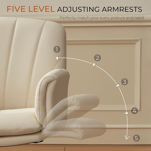 Luxury executive leather office chair