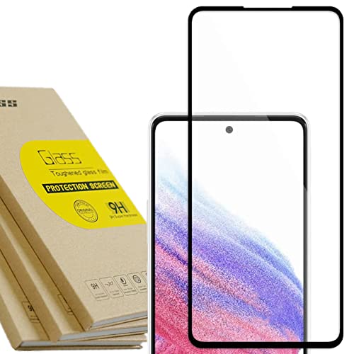 適用 Galaxy A53 5G SC-53C SCG15 / Galaxy A52 SC-53B ガラスフィルム 【2枚セット 全面保護 全面吸着】 ギャラクシー A53 5G フィルム 強化 Glass film protector 全面保護フィルム