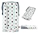 Ehcryonix Portable Baby Lounger, Soft Baby Nest Cover Breathable Cotton Fabric, Adjustable Infant Lounger for Baby, Adjustable Size and Strong Zipper, Extended Space for Newborn 0-24 Months, Star