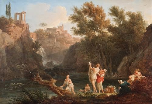 Toile Claude Vernet La Soirée des Quatre Temps 60x90cm