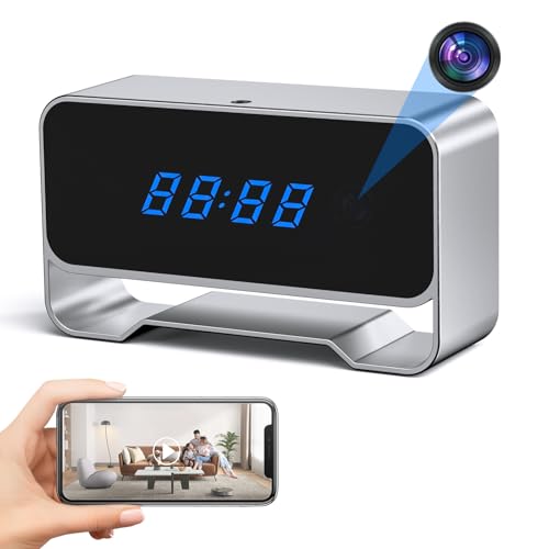 Voluart 1080P Hidden Camera Clock