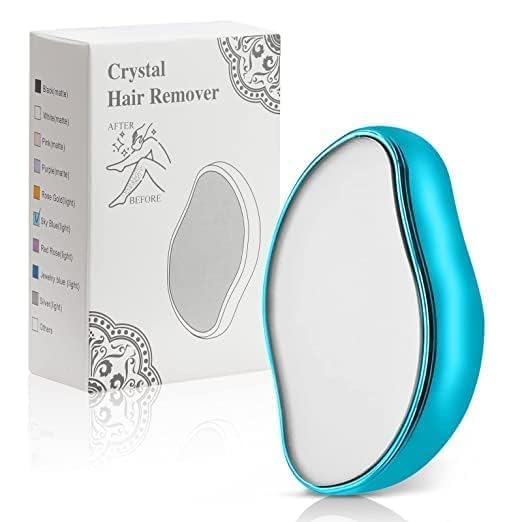 CLICK CHARM Crystal Hair Remover For Women And Men Crystal Hair Remover Eraser Removal Stone For Women Men Painless Hair Remover Body Magic Smooth Remove,1 Count-image-19