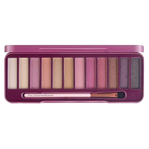 Essentials Hollywood Dreams - Palette de Maquillage Professionnelle de 12 ombres à Paupières Inspirées des Divas d'Hollywood - Coffret pour Filles, Adolescentes et Femmes