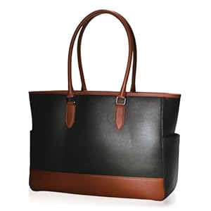 [BLUE SINCERE] トートバッグ メンズ 大容量 本革 自立 撥水 9ポケット付き A4 PC14インチ対応 バイカラー ビジネスバッグ シンプル ファスナー付き ビジネストート / RT8