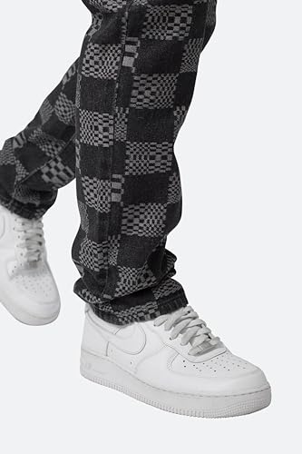 mnml Men's D528 Checkered Denim 6