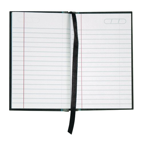 Cambridge Limited Pocket-Sized Casebound Notebook, 1-Subject, Wide/Legal Rule, Black/Gray/Blue Cover, (96) 5.25 X 3.5 Sheets #TOP23