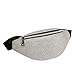 VJGOAL Damen Bauchtasche, Damen Mode Bling Pailletten Zip Party Strand Schulter Messenger Cross Chest Bag Clutch (Silber)