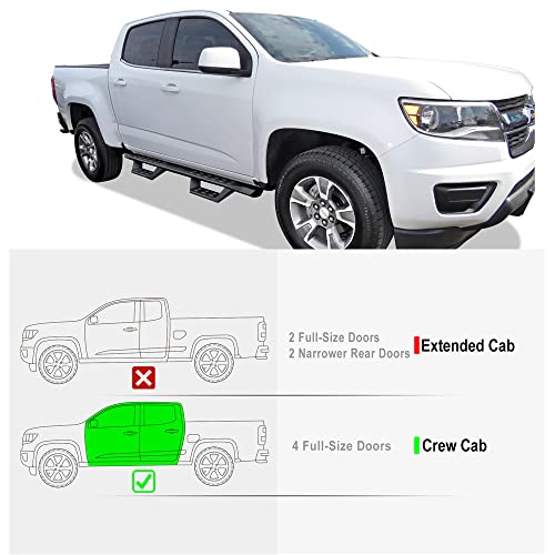 Estribos Tubulares APS para Chevy Colorado 2015-2026 miniatura 2