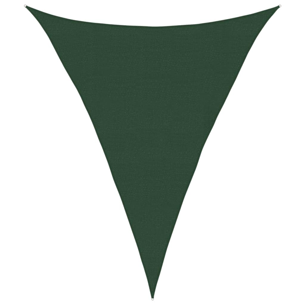 Tenda parasole 160 g/m² verde scuro 4 x 5 m HDPE