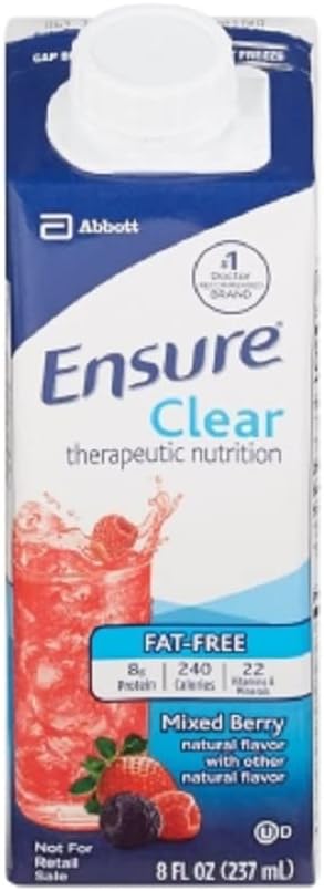 Ensure ClearAbbott Nutrition Mixed Berry, 8 Ounce