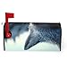Arctic Prowler Mailbox Cover for Outdoor Decor Magnetic Strips Unique and Practical Design for All Seasons 25.5x21 in