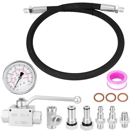 IPR Air Test Tool Compatible with Ford Powerstroke 6.0L 7.3L Diesel Engines Heavy-Duty High Pressure Oil System Leak Tester Diagnostic Tool for HPOP & IPR Valve Leak Troubleshooting