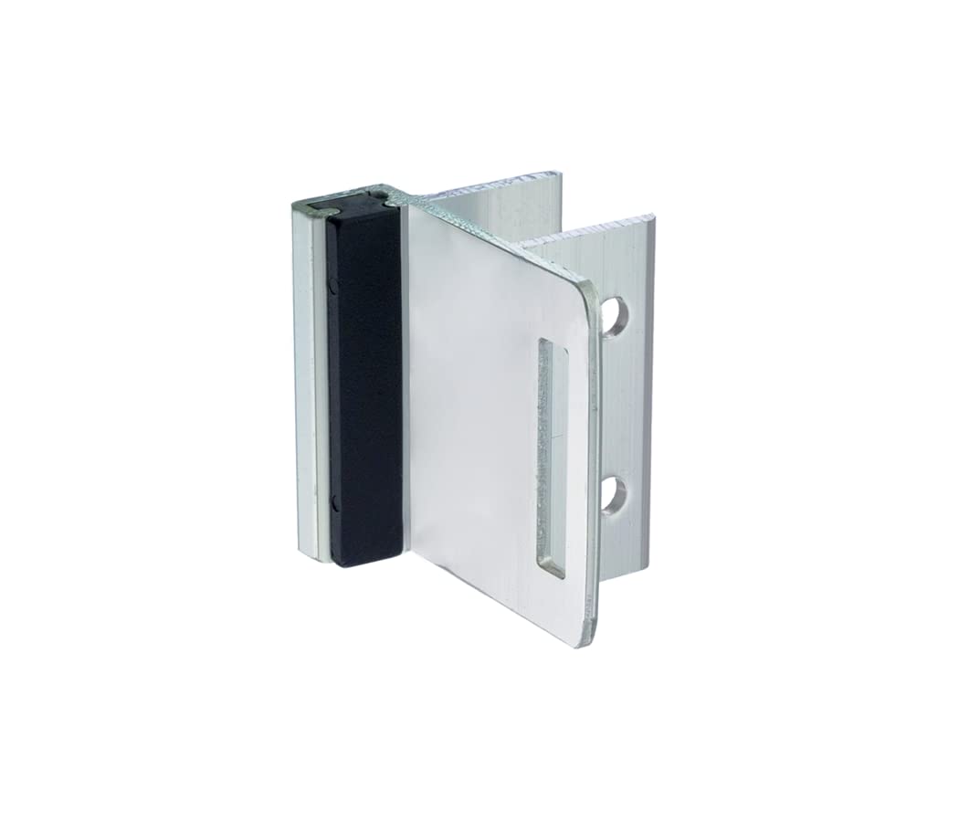 Harris HardwareTP5154-B Inswing Strike & Keeper Extruded Bright Finished Aluminum Bracket for 1 in. Pilaster