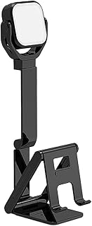OUHUAN G2 Bracket Fill Light 1000Mah Portable Foldable Mobile Phone Bracket Live Led Square Desktop Retractable Beauty Light Beauty Beauty Beauty