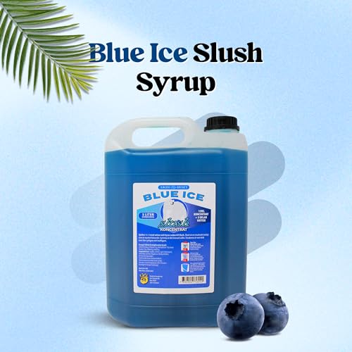 Blue Ice-Slushkonzentrat 5 L, Mischungsverhältnis 1:5 | Slush-Eis | Crush-Eis | Wassereis | ohne künstliche Farbstoffe | für Slushie-Maker – Bild 8
